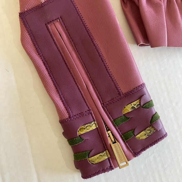 Dsquared2 leather jacket - Picture 8 of 16